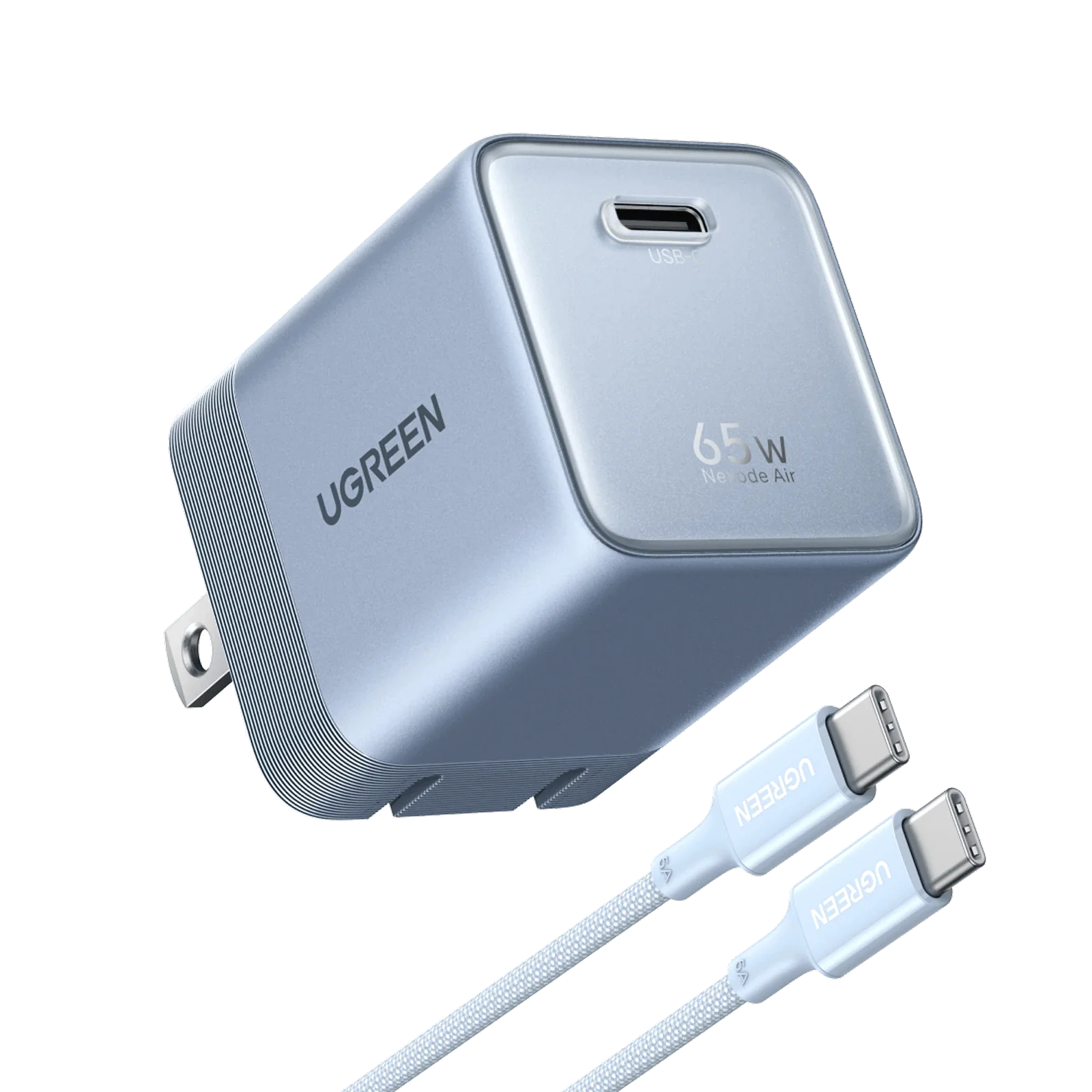 UGREEN Nexode Air USB-C Charger (65W, GaN, Foldable Plug)