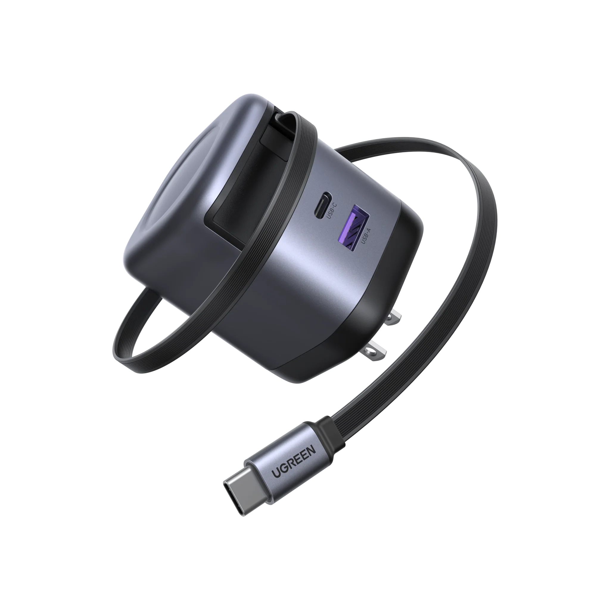 UGREEN Nexode 65W 충전기 (USB-C 케이블 일체형)