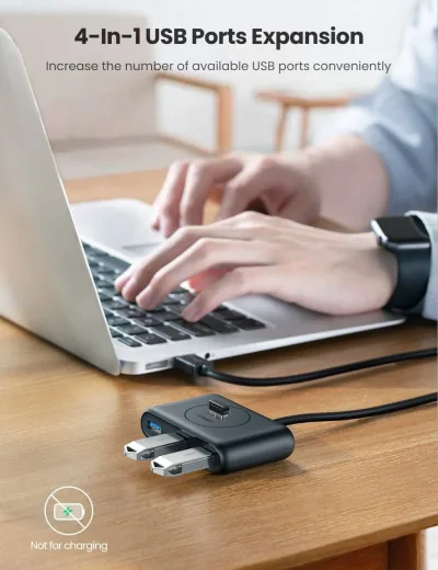 UGREEN Hub dati USB 3.0 4-in-1