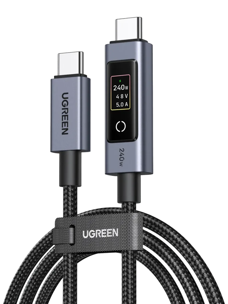 Câble USB-C UGREEN Nexode 240W avec écran numérique