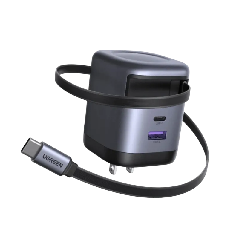 UGREEN Nexode 65W 충전기 (USB-C 케이블 일체형)