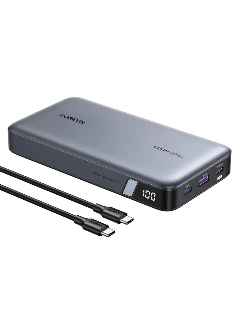 UGREEN Nexode Pro 160W laddare & 25000mAh powerbank