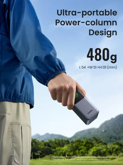 UGREEN 130W powerbank med USB-C-kabel