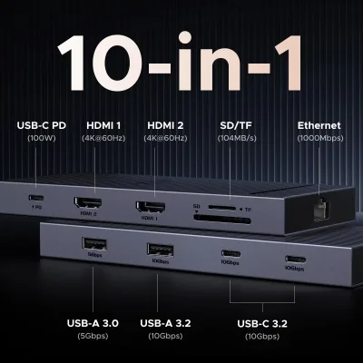 UGREEN Revodok Pro 10-in-1 USB-C 도킹 스테이션