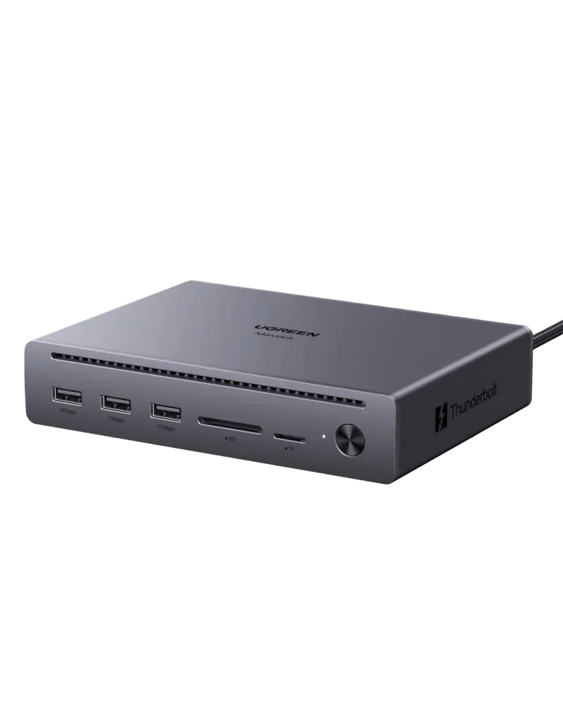 UGREEN Revodok Maxidok 10-i-1 Thunderbolt™ 5-dockningsstation