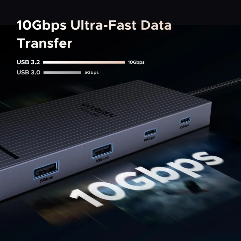 UGREEN Revodok Pro 10-in-1 USB-C 도킹 스테이션