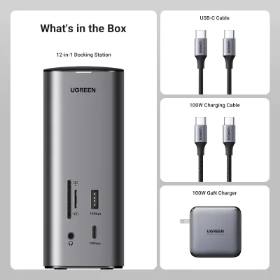UGREEN Revodok Pro 12-in-1 Docking Station with 8K HDMI