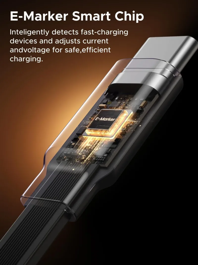 UGREEN Nexode 伸縮 USB-C 充電線 100W