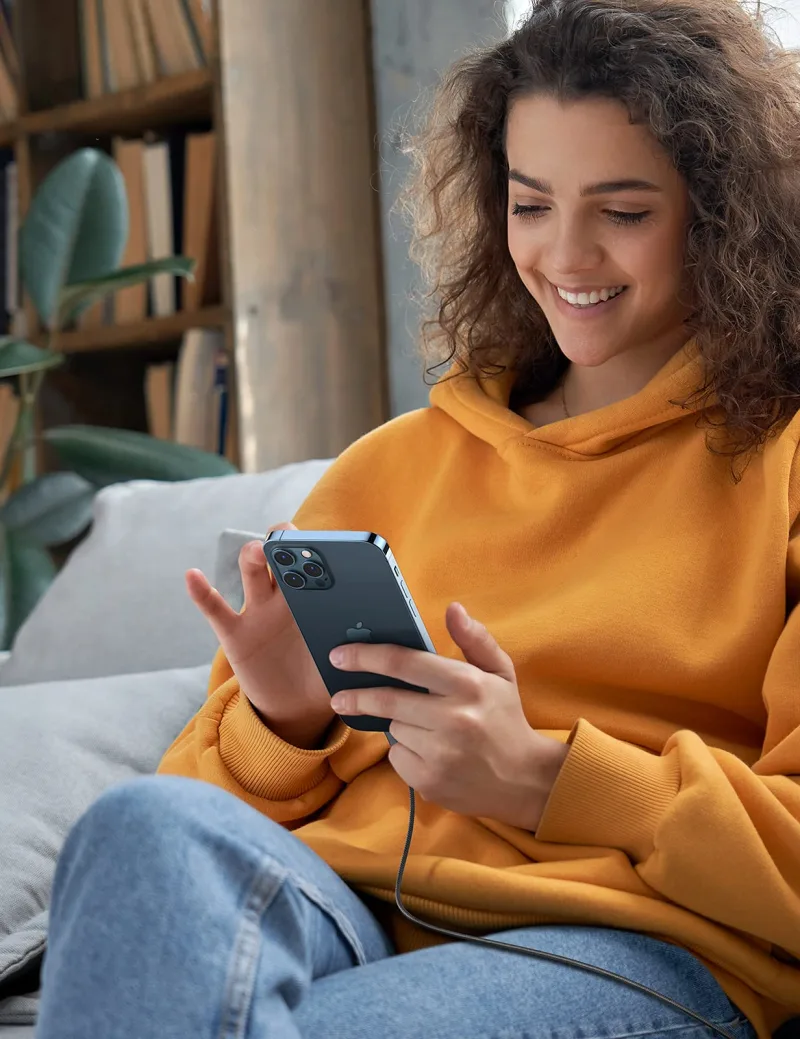 UGREEN 20W USB-C till Lightning-kabel 3,3 ft
