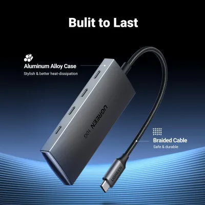 Hub USB C UGREEN 10Gbps, Adaptador USB 3.2 de 4 Portas