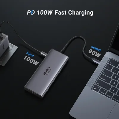 Hub USB-C 9 w 1 UGREEN Revodok Pro