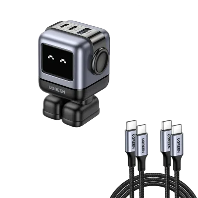 UGREEN Uno Charger 65W Bundle (Black)