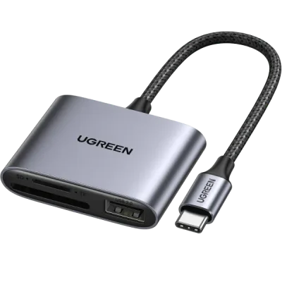 UGREEN Lector de Tarjetas SD USB C 3 en 1