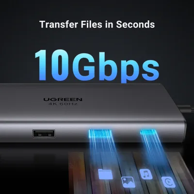 Hub USB-C 9 w 1 UGREEN Revodok Pro