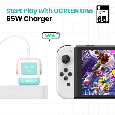 UGREEN Uno Charger 65W (Cyan)