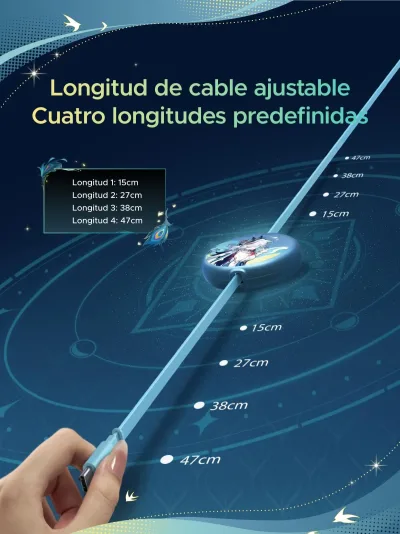Câble USB-C rétractable 100W UGREEN x Honkai: Star Rail