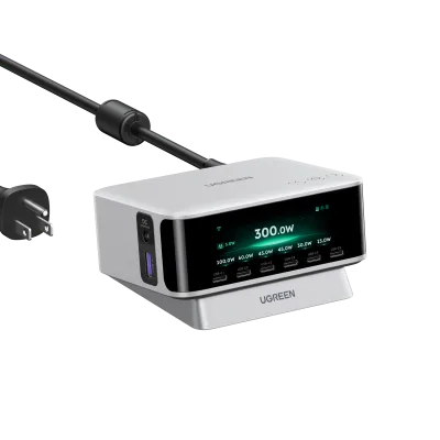 UGREEN Nexode Pro 300W 8-Port GaN Desktop-Ladegerät