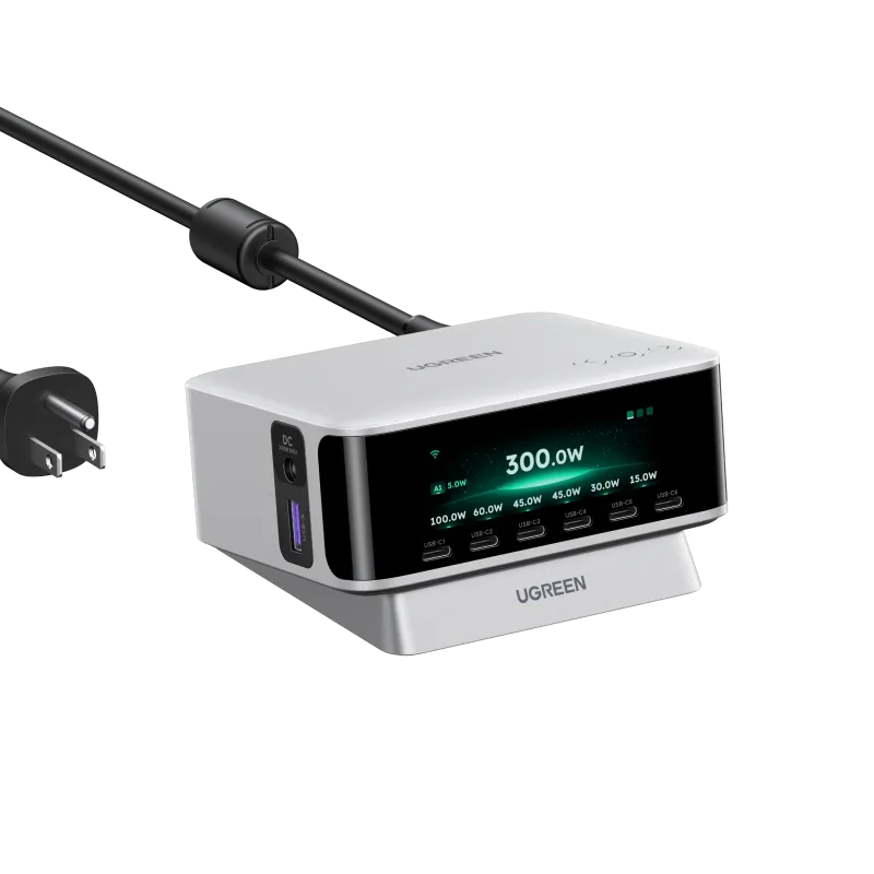 UGREEN Nexode Pro 300W 8-Port GaN Desktop Charger