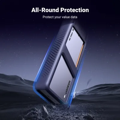 UGREEN 40Gpbs Hard Drive Enclosure with Cooling Fan