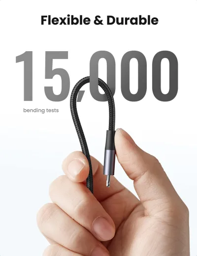UGREEN 20W USB-C till Lightning-kabel 3,3 ft