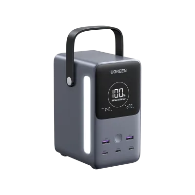 UGREEN Portable Power Station 48000mAh 300W with Smart Digital Display