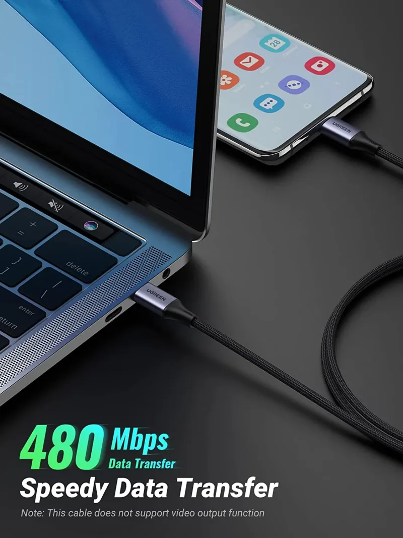 Cable USB C a USB C UGREEN 240W PD3.1