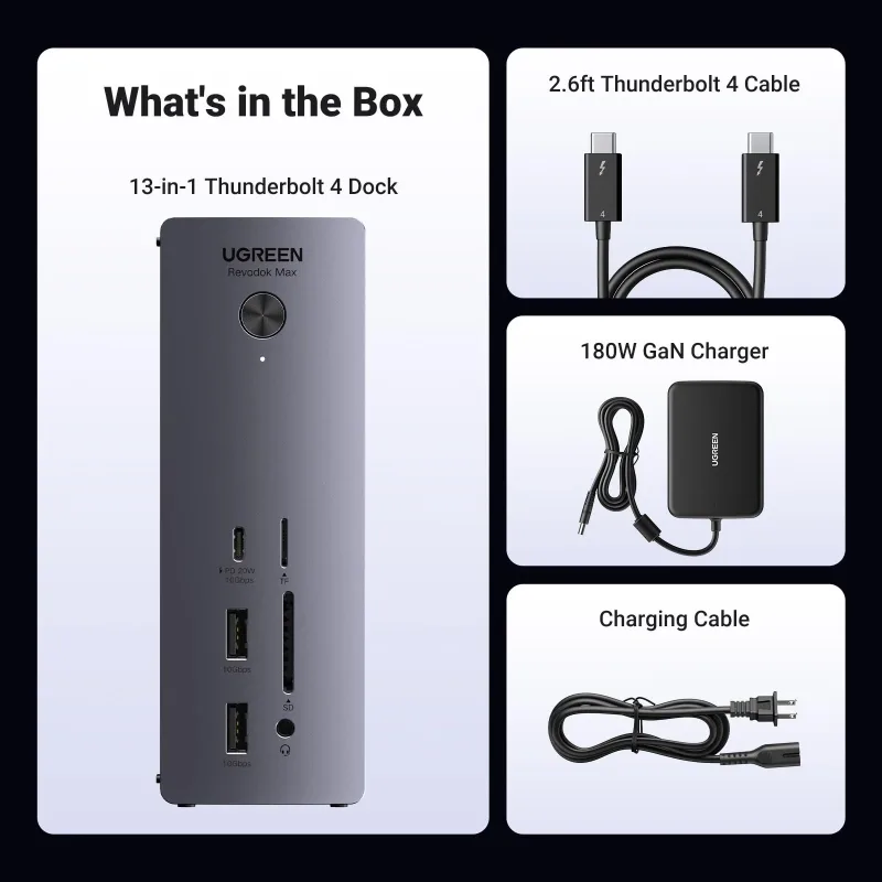 UGREEN Revodok Max 13-in-1 Thunderbolt 4 Docking Station