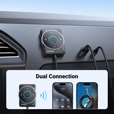 UGREEN Aux Bluetooth 5.4-adapter for bil (2024, nyeste)
