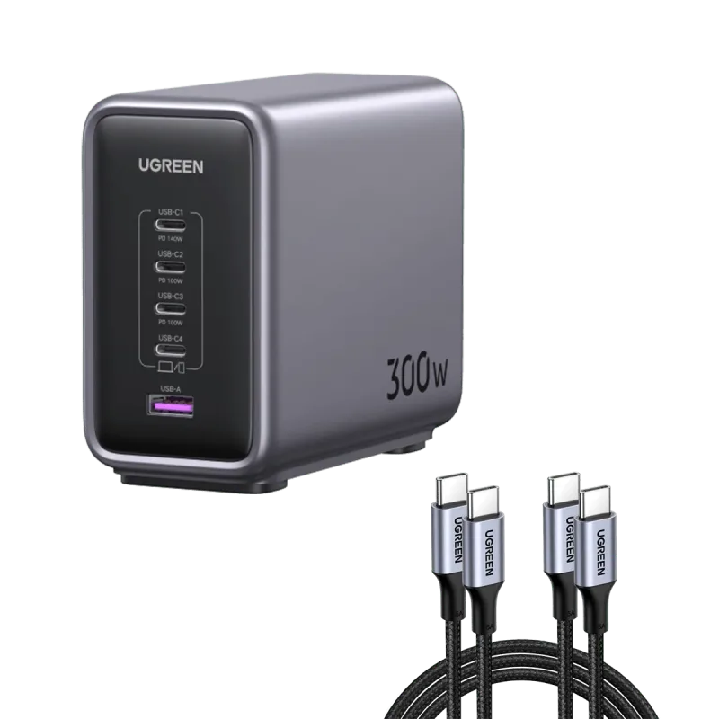 UGREEN Nexode 300W 5포트 데스크톱 충전기