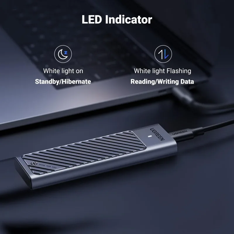 UGREEN M.2 NVMe SATA SSD Enclosure