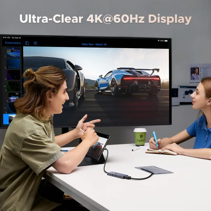 Hub USB-C UGREEN Revodok Pro 106 4K@60Hz 10Gbps