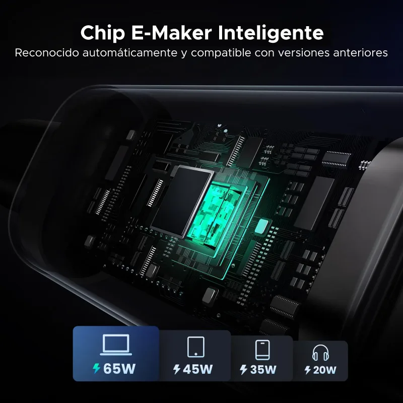 UGREEN UNO USB-C - USB-C -kaapeli 100W, 2 kpl