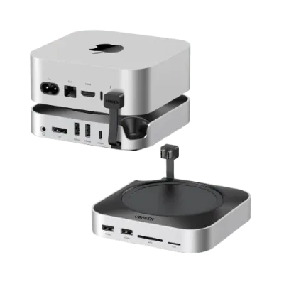 UGREEN Mac mini M4 Dock med 4K144Hz DisplayPort och SSD-hölje