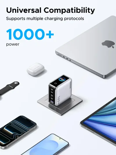 UGREEN Nexode Pro 160W 5포트 USB-C 충전기