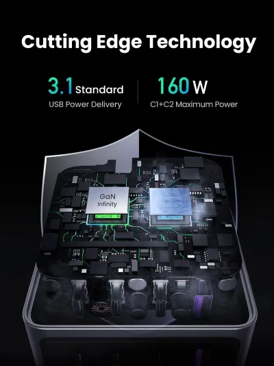 Nexode Pro 160W 아이폰 충전기 + 240W 6FT USB-C 케이블