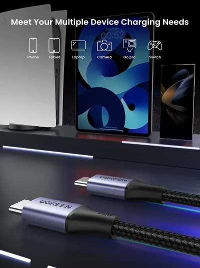 Cable USB C a USB C UGREEN 240W PD3.1