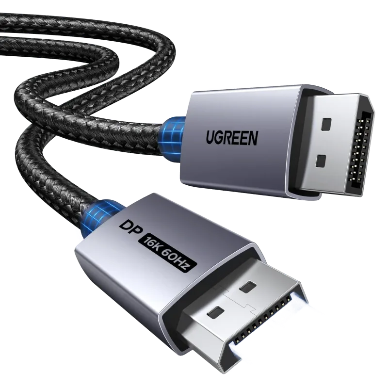 Câble DisplayPort 2.1 UGREEN 16FT, 80Gbps
