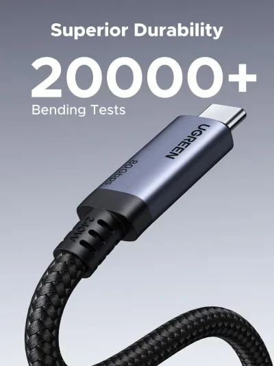 Câble UGREEN USB4 Gen4 240W USB-C vers USB-C