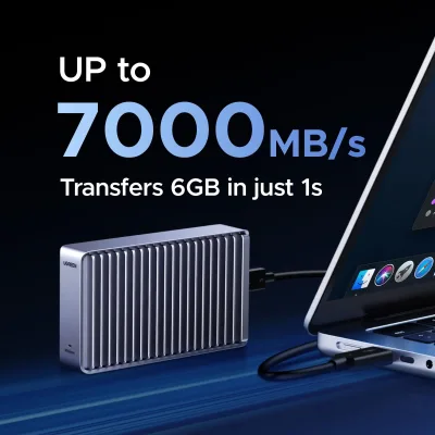 UGREEN 80Gbps Thunderbolt 5 M.2 NVMe SSD-behuizing