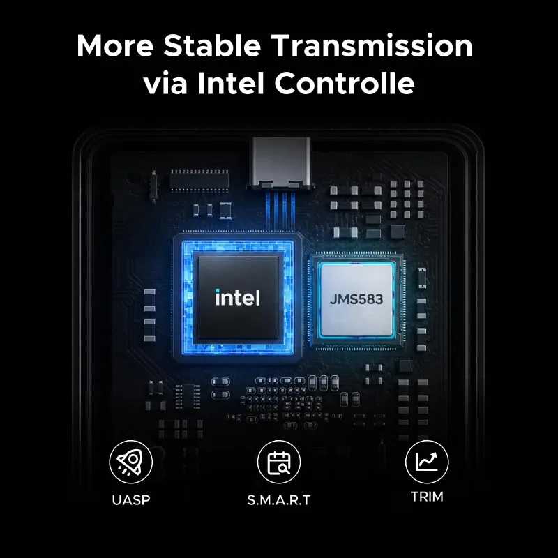 UGREEN 80Gbps Thunderbolt 5 M.2 NVMe SSD-behuizing
