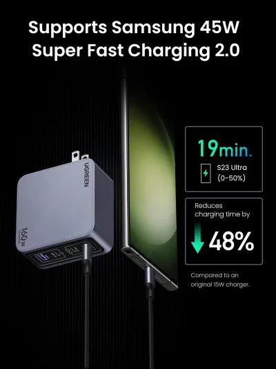 Nexode Pro 160W 아이폰 충전기 + 240W 6FT USB-C 케이블