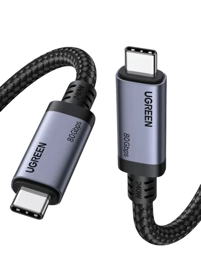 Câble UGREEN USB4 Gen4 240W USB-C vers USB-C
