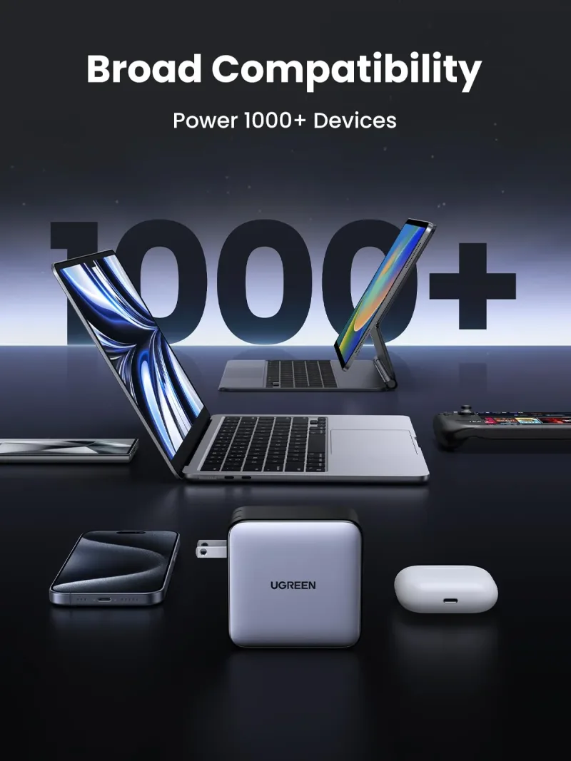 Carregador USB-C UGREEN Nexode 100W com 5 portas