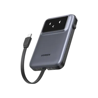 UGREEN Uno Power Bank 10000mAh 30W mit integriertem Kabel