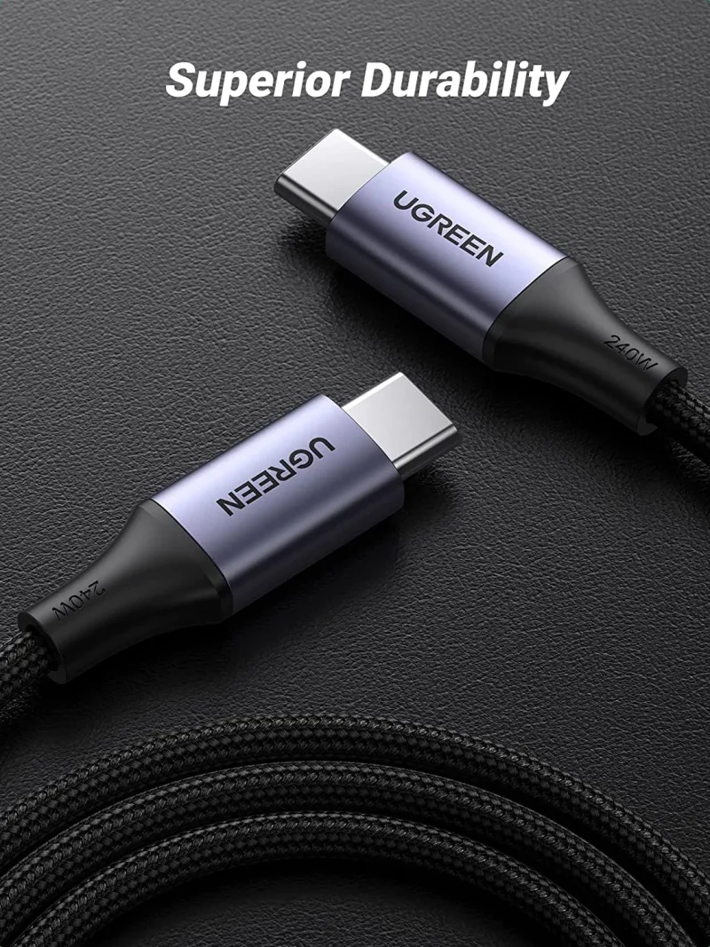 Cable USB C a USB C UGREEN 240W PD3.1