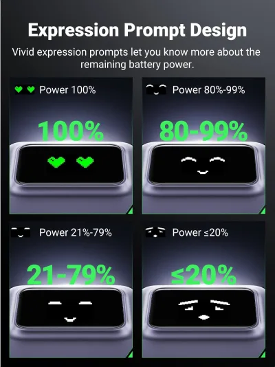 UGREEN Uno Batería externa inalámbrica magnética 5000mAh Qi 7,5W