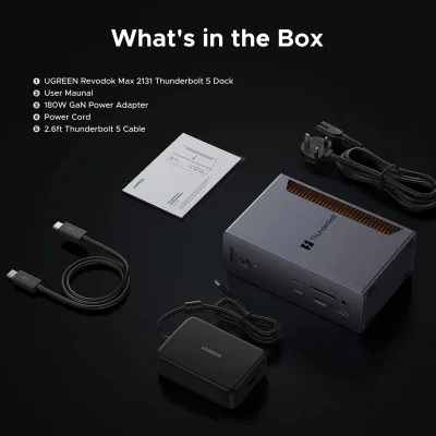 UGREEN Revodok Max Thunderbolt 5 Docking Station