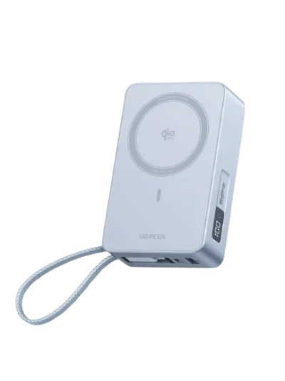 UGREEN MagFlow 마그네틱 무선 보조배터리 20000mAh Qi 25W