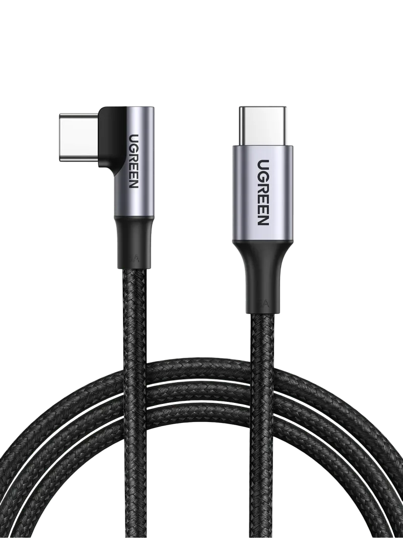 UGREEN 100W USB C Cable 90 Degree Type C Charging Cable 10FT