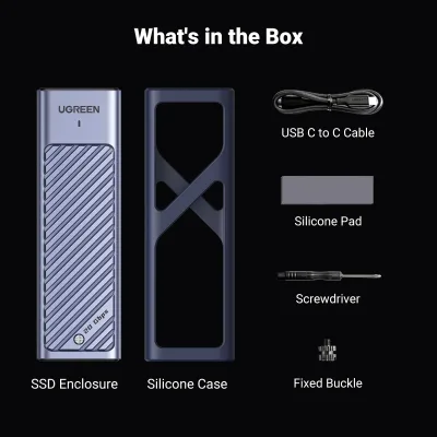 UGREEN M.2 NVMe SATA SSD Enclosure